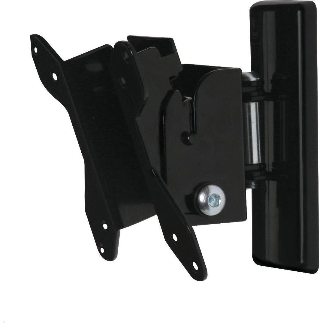 b-tech LCD/TFTWandhalter (Wand, 28", 20 kg), TV Wandhalterung, Schwarz