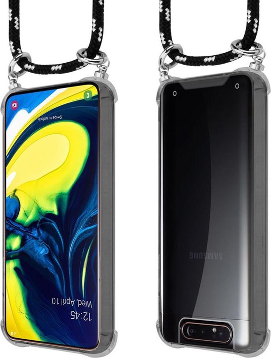Produktbild Cadorabo TPU Handy Kette SILBER Cover