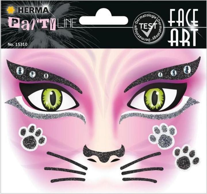 Actual product image HERMA Face Art Sticker (1 Sticker)