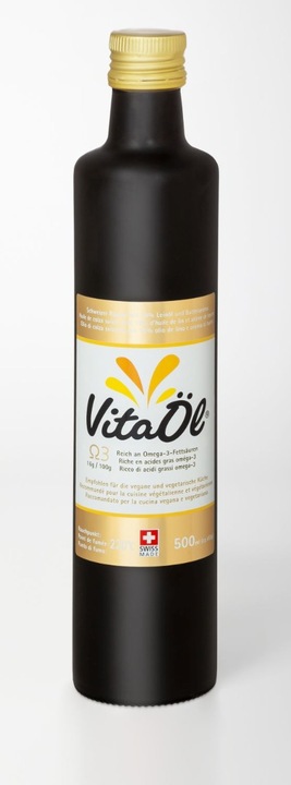 Immagine prodotto VitaÖl Olio di colza con semi di lino 1 pz. Bottiglia da 500 ml (500 ml)