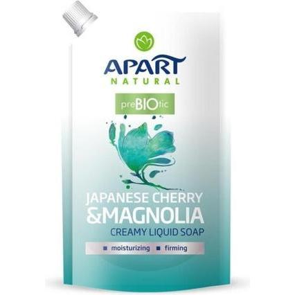 Apart, Handseife, Natural - Prebiotic Refill Creamy Liquid Soap Japanese Cherry & (Flüssigseife, 400 ml)