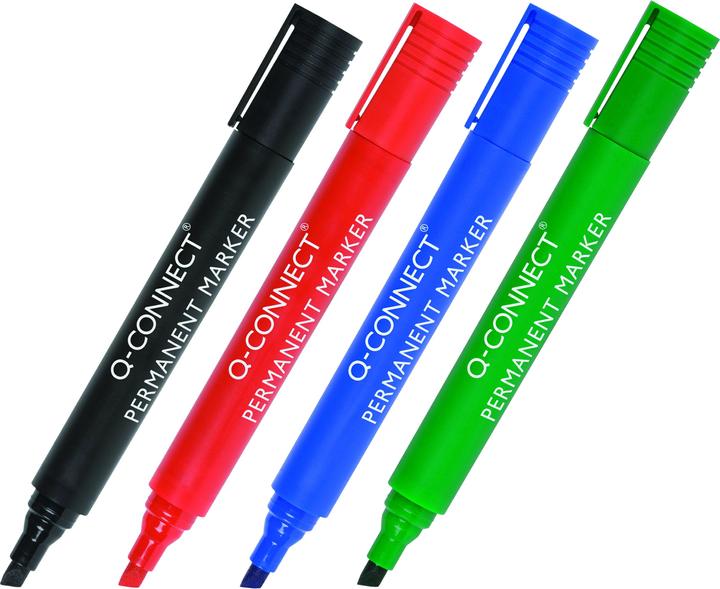Produktbild Q-Connect Permanent Marker mit Keilspitze (1x)