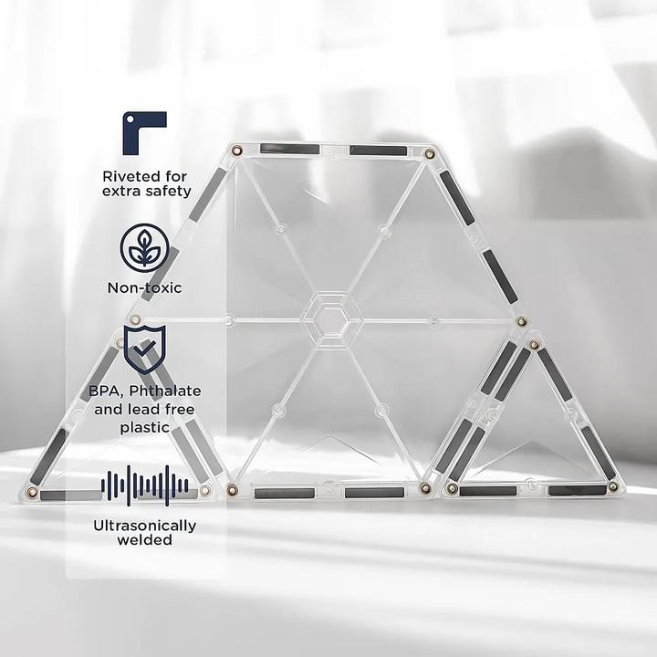 Immagine prodotto Connetix 34 Piece Clear Pack