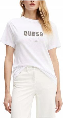 Actual product image Guess Pyramide Studs Tee Damen T-Shirt (L)