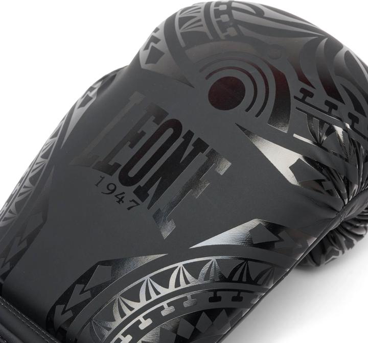 Produktbild Leone Boxhandschuhe Haka GN329 Schwarz (14 OZ, One Size)