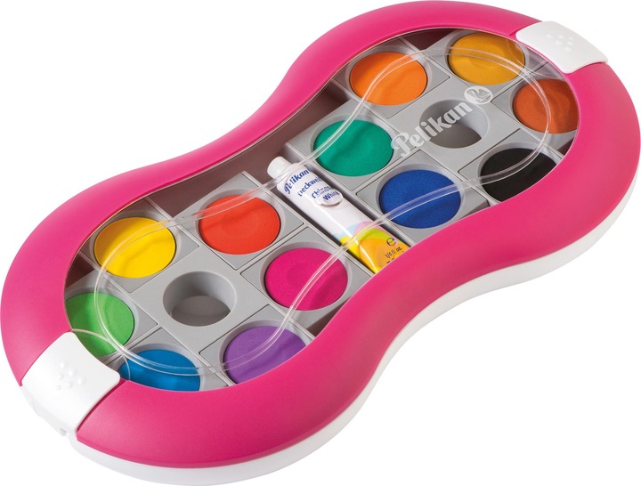 Pelikan Deckfarbkasten Space (Rosa, Mehrfarbig)