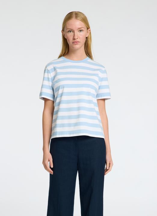 Actual product image Selected Femme Slfessential Ss Striped Boxy Tee Noos (XXL)