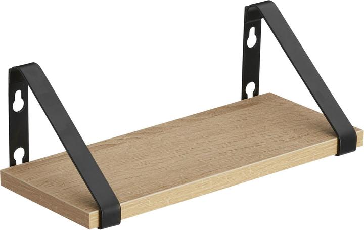 Actual product image tectake 3 hanging shelves Cowell (40 x 12 x 12 cm)