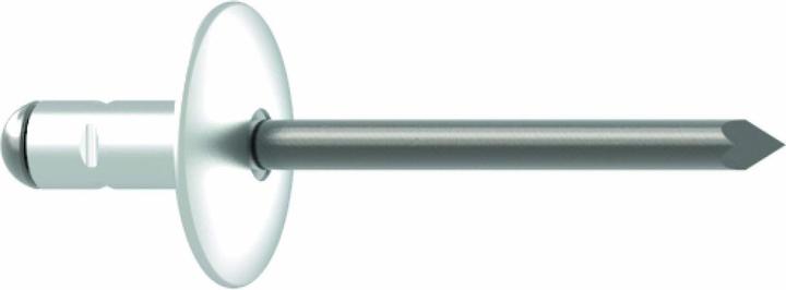 Produktbild Gesipa Blindniete Alu/Stahl 4x10 K 12 mm PolyGrip Pack mit 500 StÃ¼ck