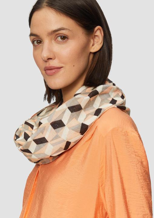 Produktbild s.Oliver Snood Loop-Schal mit All-over-Grafikprint