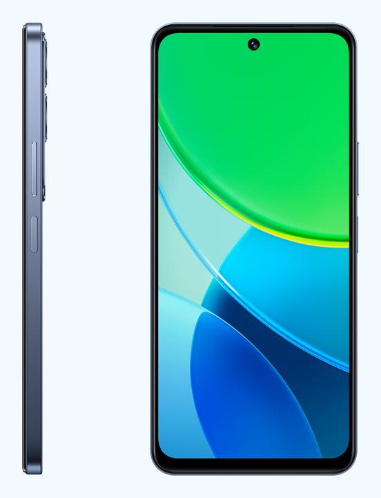 Productafbeelding Vivo Y19S, 6/128, 4G, sw (128 GB, Glanzend zwart, 262.99", SIM + eSIM, 4G)