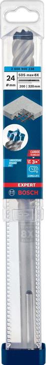 Image du produit Bosch Professional Zubehör Foret marteau Expert SDS max-8X, 24 x 200 x 320 mm (24,00 mm)