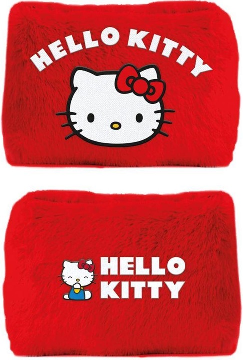 Actual product image Hello Kitty Laughing Plush Pencil Case