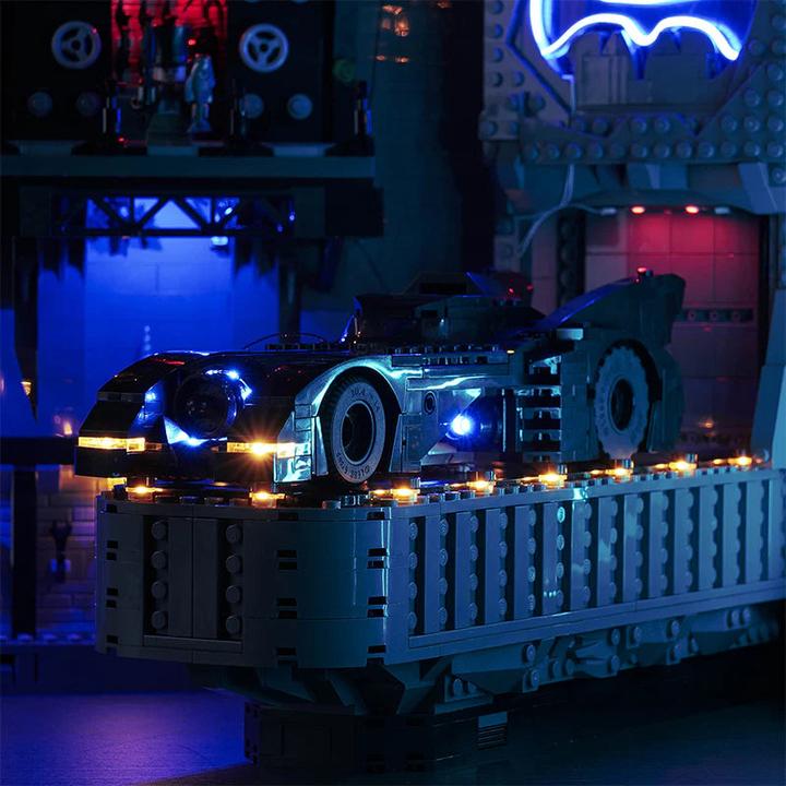 Immagine prodotto BrickBling LED Licht Set für LEGO Bathöhle Schaukasten (76252) inkl. Fernbedienung