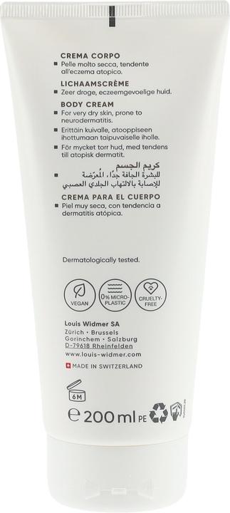 Image du produit Widmer Louis Remederm Körpercreme ohne Parfum 200 ml (Lait pour le corps, 200 ml)