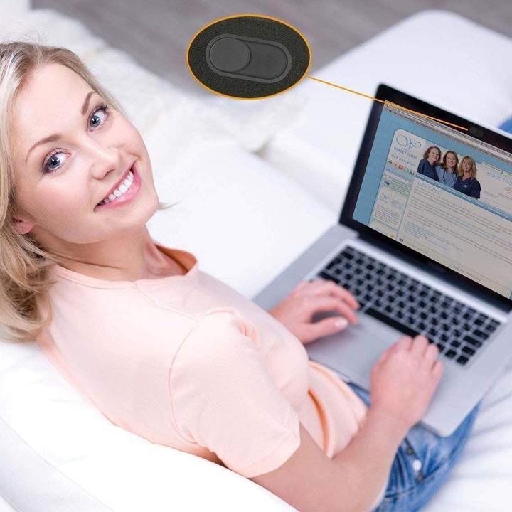 Produktbild NoName Tech-Protect Cam Fit+ 3er-Pack Laptop-Kameraabdeckungen – Schwarz