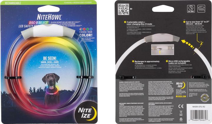Nite Ize NiteHowl (Taille unique, Chien, Général, Promenade, Sport canin, Travail, Vélo)