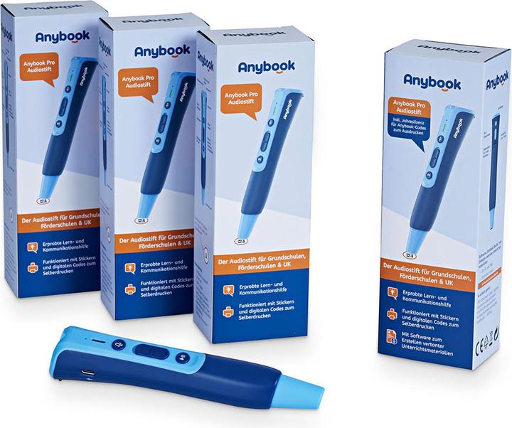 Image du produit Anybook Stylo audio Pro Jeu de classe (4x)