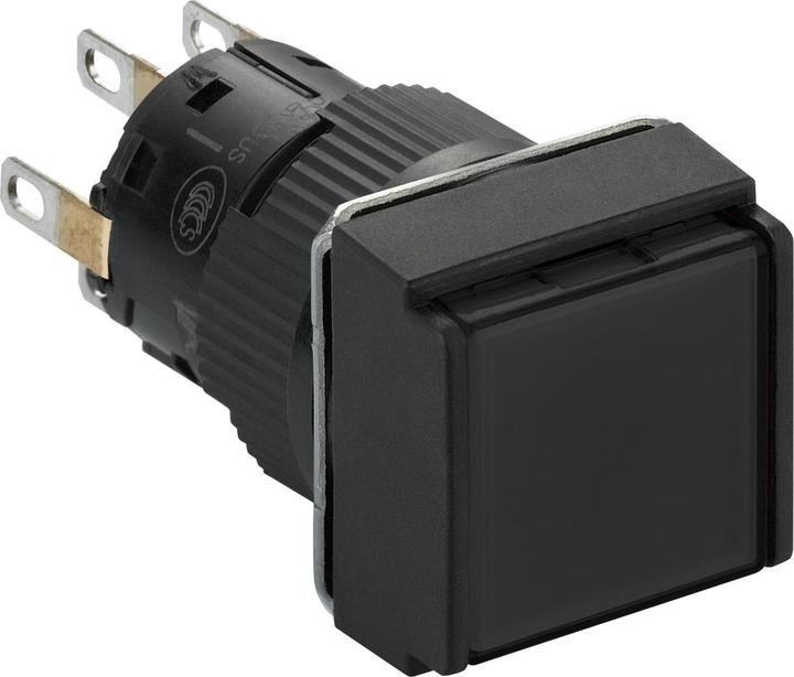 Produktbild Schneider Electric Drucktaster 1f sw quadrat 2W IP65 XB6ECA22P