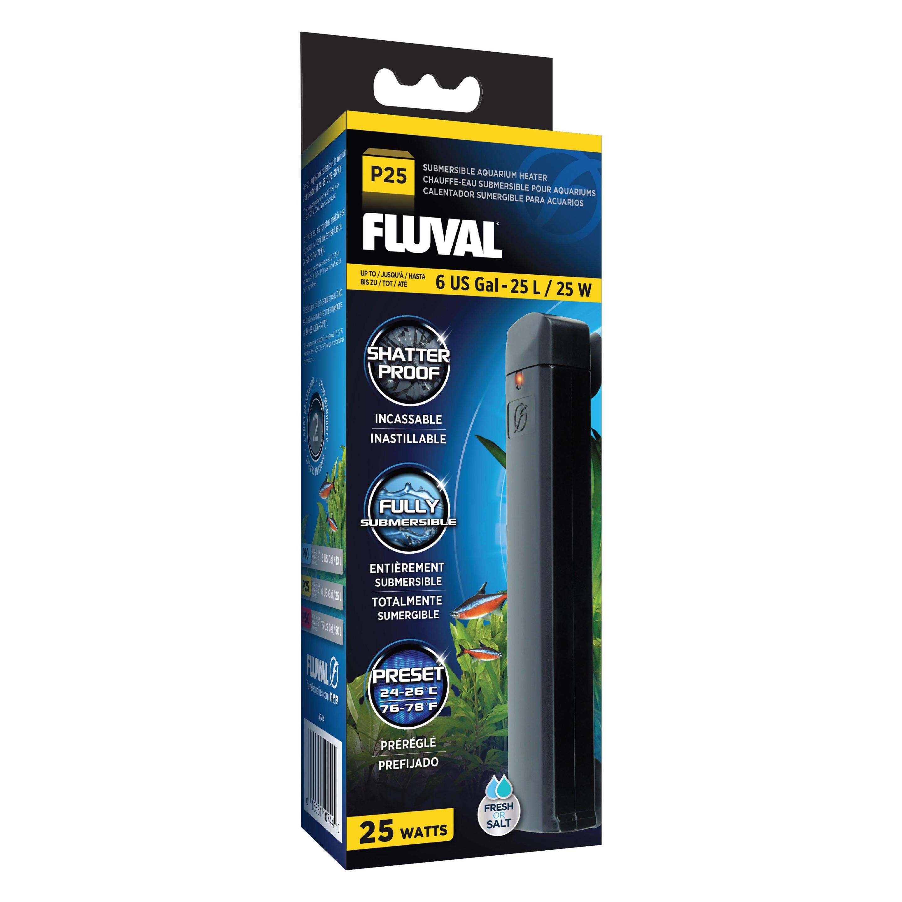 Fluval Verwarming P25 25W - (129.1062), Aquariumtechnologie