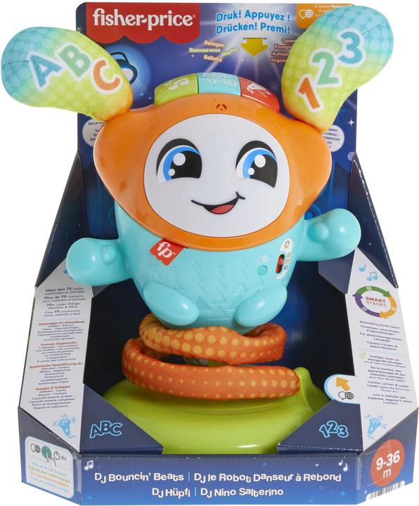 Actual product image Fisher-Price DJ Hop (Italian, French, English, German)