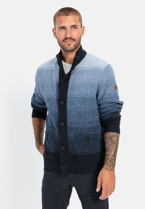 Produktbild Camel Active Strickjacke mit verdecktem Reissverschluss (XXL)