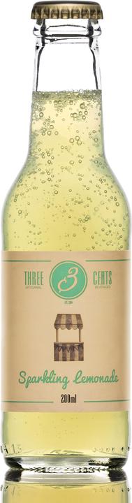 Immagine prodotto Three Cents Sparkling Lemonade (24 x 20 cl)