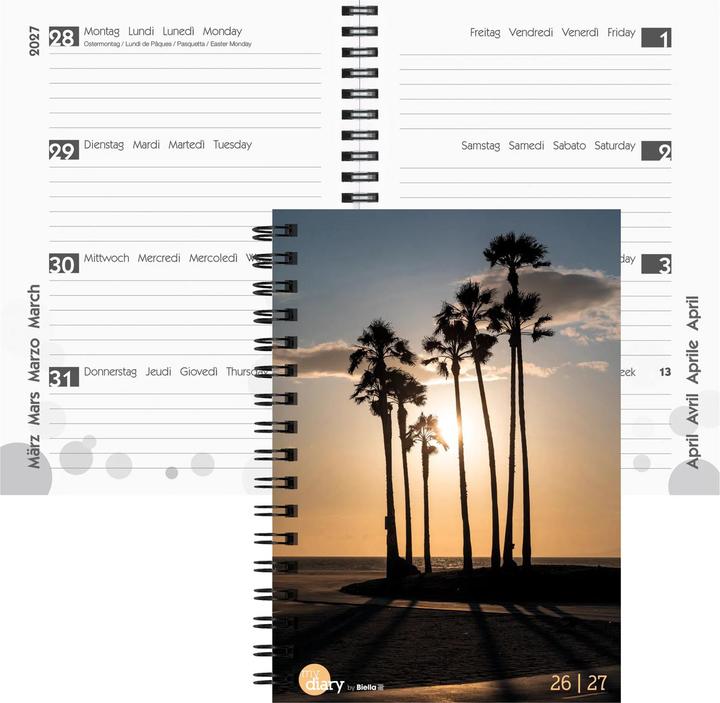 Image du produit Biella Agenda scolaire mydiary Wire-O (A5, 1 semaine / 2 pages)