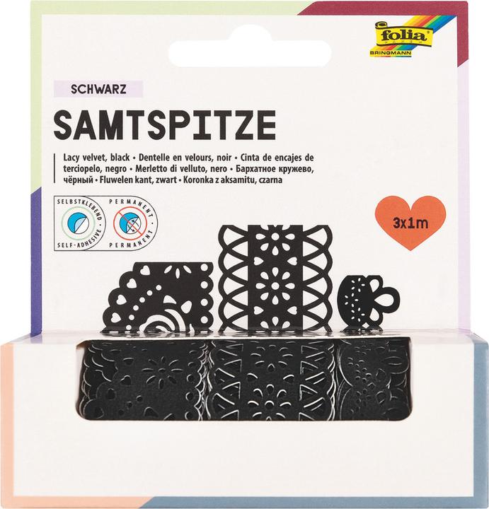 Produktbild Folia Samtbordure Folklore