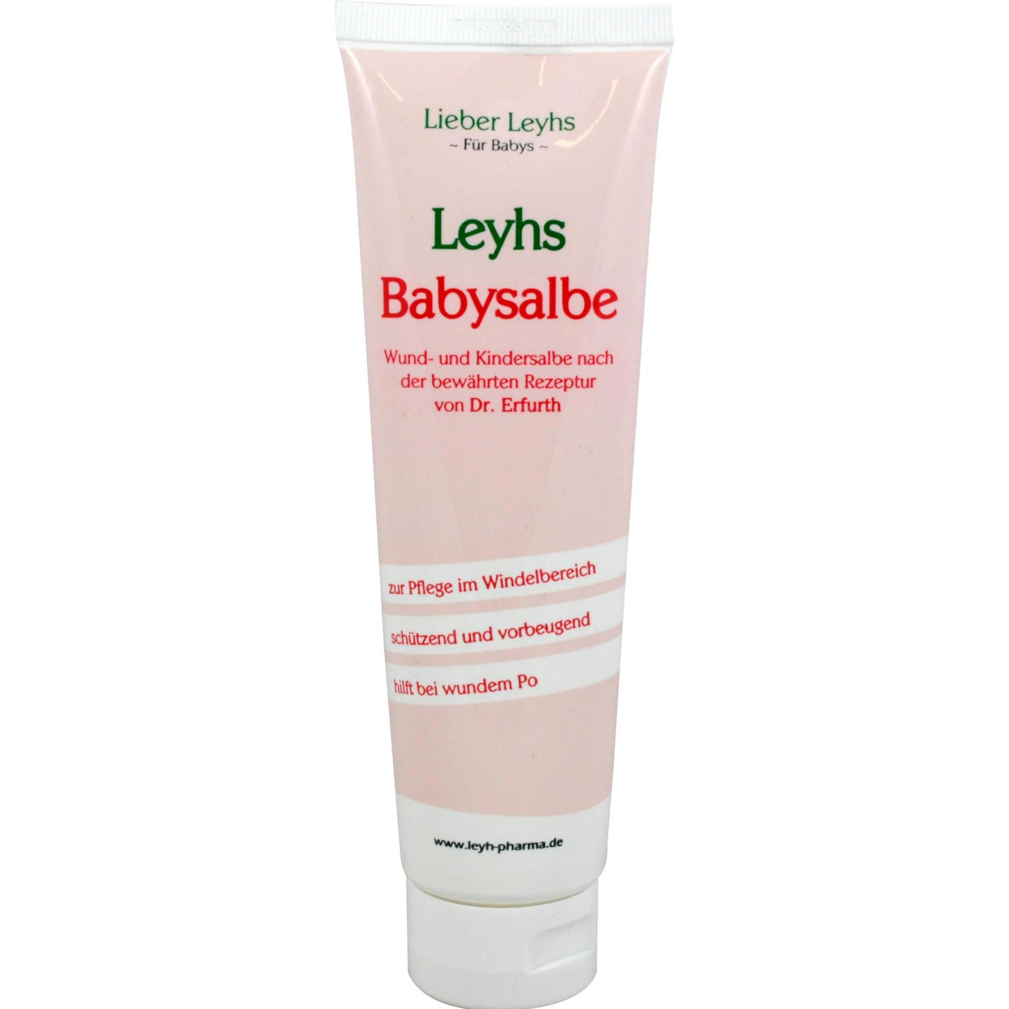 Leyhs, Babykörperpflege, Babysalbe Wund- und Kindersalbe, 150 ml Salbe