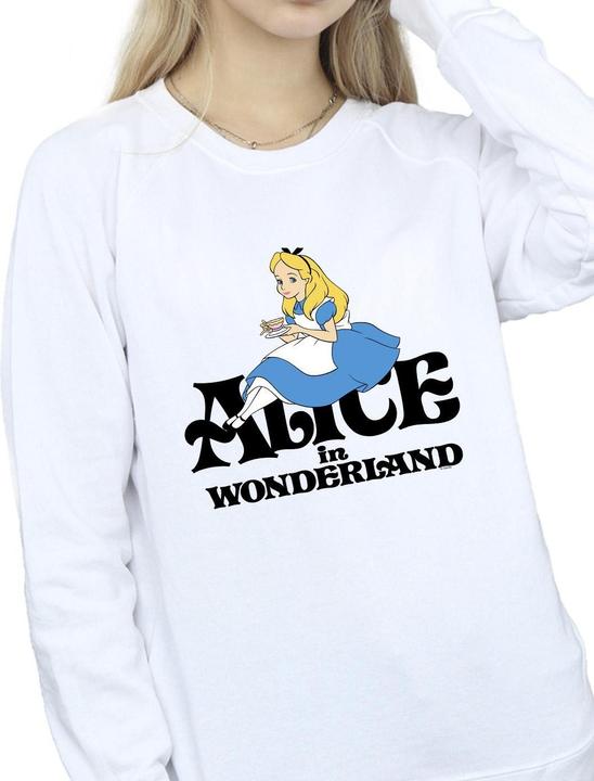 Produktbild Disney Alice im Wunderland Teetrinker Klassisches Sweatshirt (L)