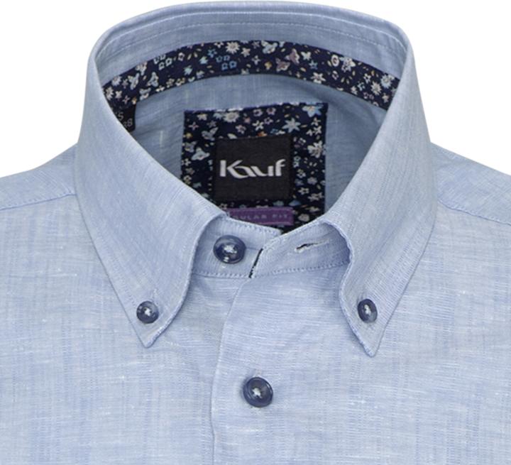 Immagine prodotto Kauf "Bari Button Down Kurzarm regular fit mit Kontrast mit Leinen" (M)