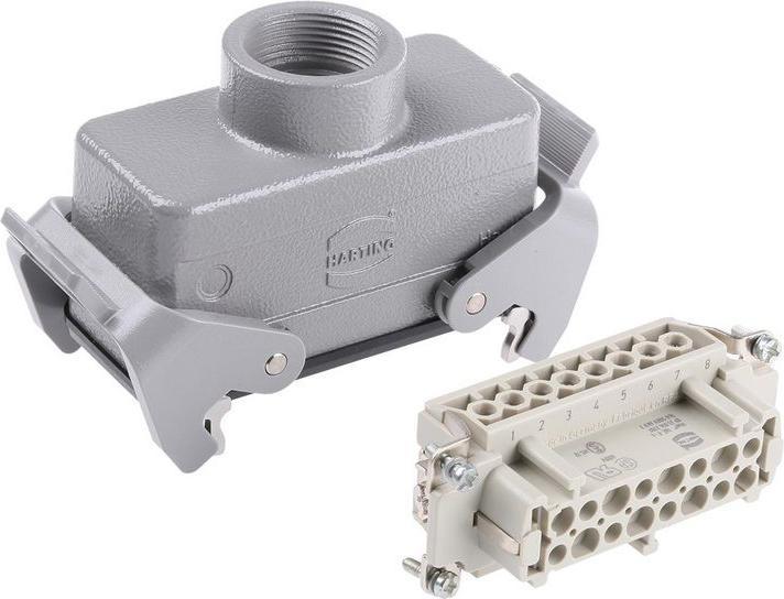 Produktbild Harting Kupplung + Buchseneinsatz HAN B 16-polig