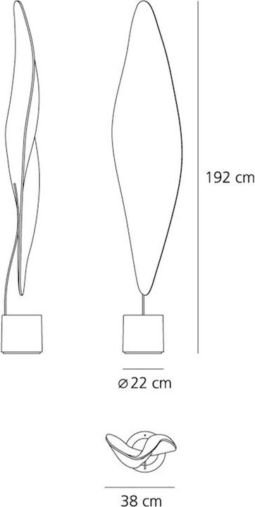 Produktbild Artemide Cosmic Leaf (922 lm, G53)