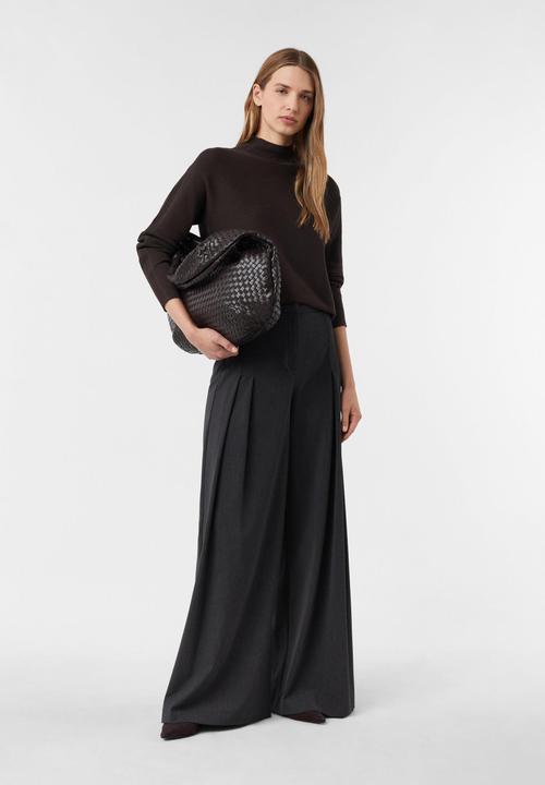 Image du produit Comma Strickpullover Viskosestretch-Pullover mit Rippdetails (46)