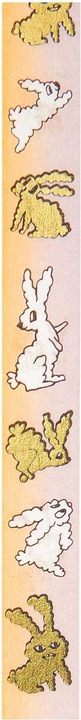 Actual product image Rico Design Washi tape "Futschikato rabbits"