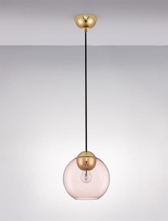 Actual product image Nova Luce MIDORI pendant light E27 Gold Pink 182,5x24cm dimmable 9009243