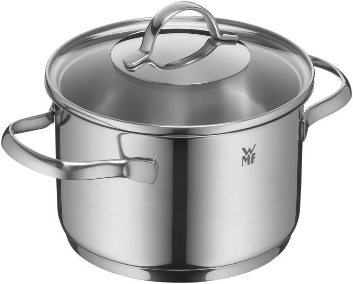 Produktbild WMF Topfset Induktion Kochtopfset 4tlg Glasdeckel Provence Plus (24 cm, Kochtopf, Edelstahl)