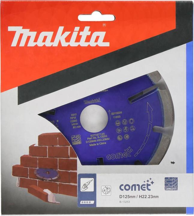 Image du produit Makita Disque à tronçonner diamanté 125x22,23