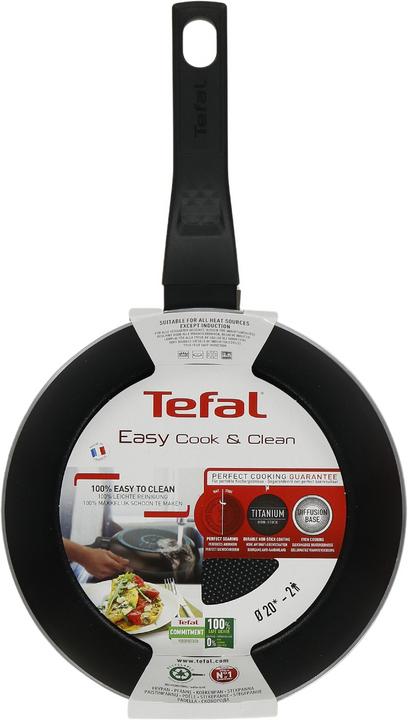 Produktbild Tefal Easy Cook & Clean Pfanne 20 cm (20 cm, Bratpfanne, Aluminium)