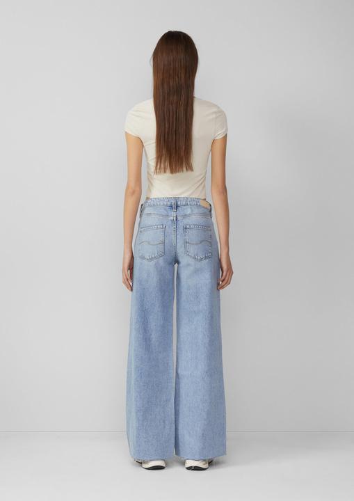 Produktbild S.Oliver Jeans-Hose Jeans Catie / Slim Fit / Mid Rise / Wide Leg | QS x Vanessa Mai (W44/L32)