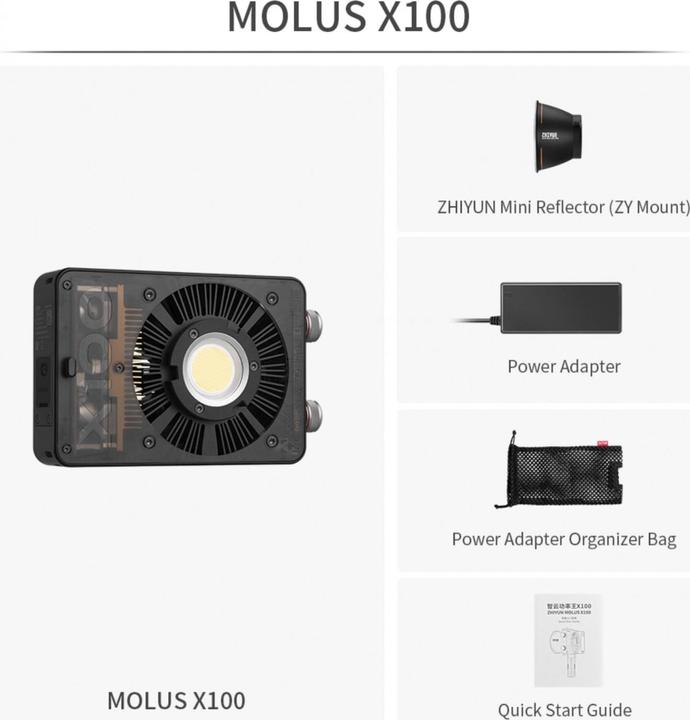 Produktbild Zhiyun Molus X100