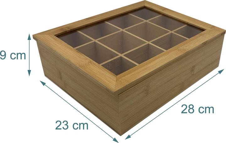 Produktbild Relaxdays Teebox