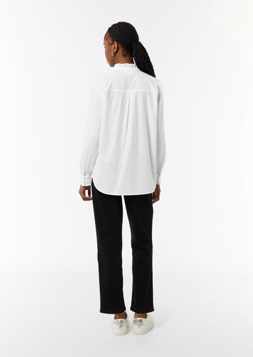 Immagine prodotto Comma Bluse Bluse aus Popeline mit Rüschen-Details (46)