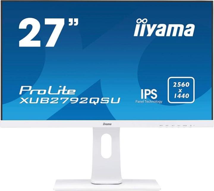 Image du produit iiyama XUB2792QSU-W5 27 pouces IPS 2560 x 1440 350 cd (2560 x 1440 pixels, 27")