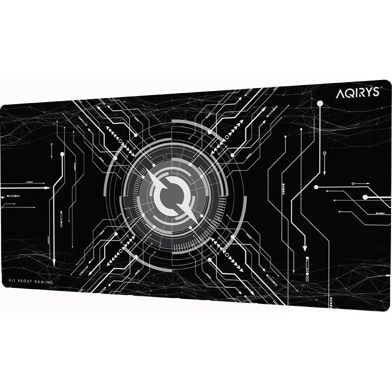 Aqirys Podkładka GRUIS Extra Large 900x400 nero, Tappetino mouse, Nero