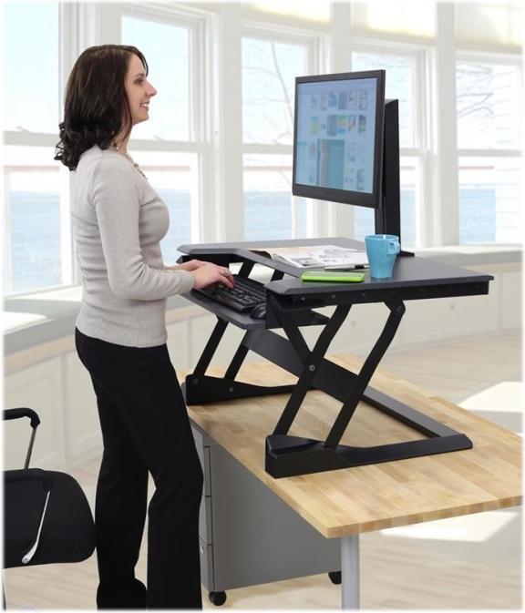 Produktbild Ergotron WorkFit Steh-Sitz Arbeitsplatz