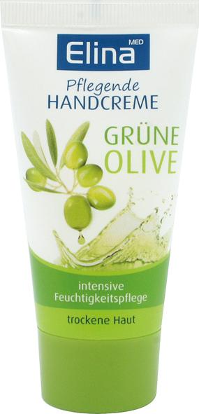 Actual product image Elina Olive hand cream 50ml in tube (50 ml)