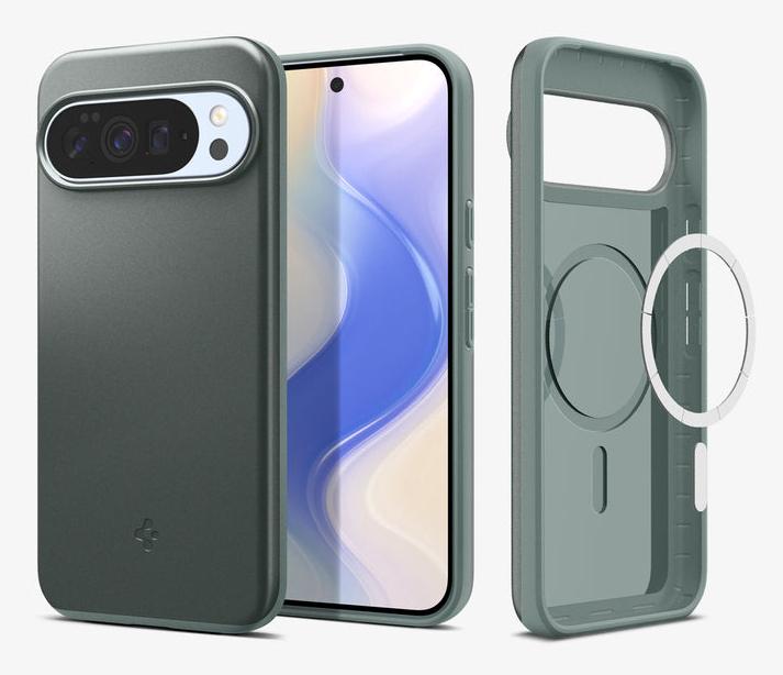 Image du produit Spigen - Thin Fit MagSafe - Google Pixel 10 Pro XL - Sage Green (Google Pixel 10 Pro XL)