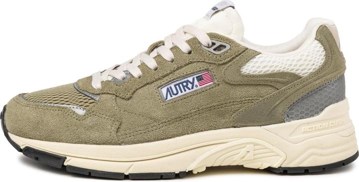 Produktbild Autry Hyperway *Suede / Mesh* Gray Green / Marshmallow (41)